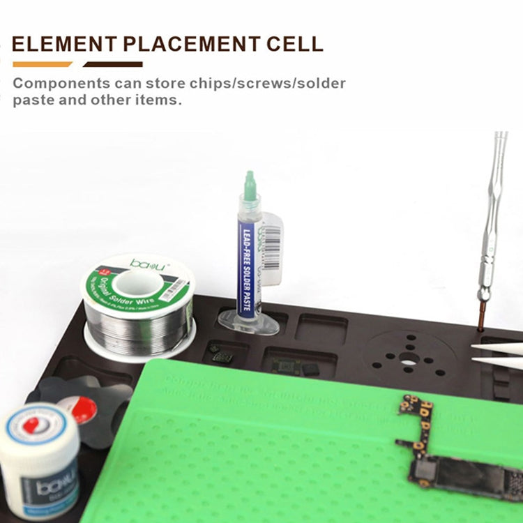 BAKU BA-696 2 in 1 Microscope Maintenance Insulation Pad, BA-696
