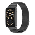 Mijobs Milan Magnetic Stainless Steel Watch Band, For Xiaomi Mi Band 7 Pro For Xiaomi Mi Band 7 Pro Black