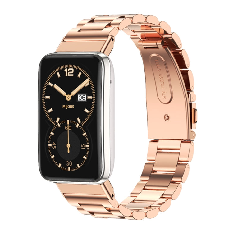 Watch Band – Stainless Steel (Xiaomi Mi Band 7) #2 For Xiaomi Mi Band 7 Pro Rose Gold
