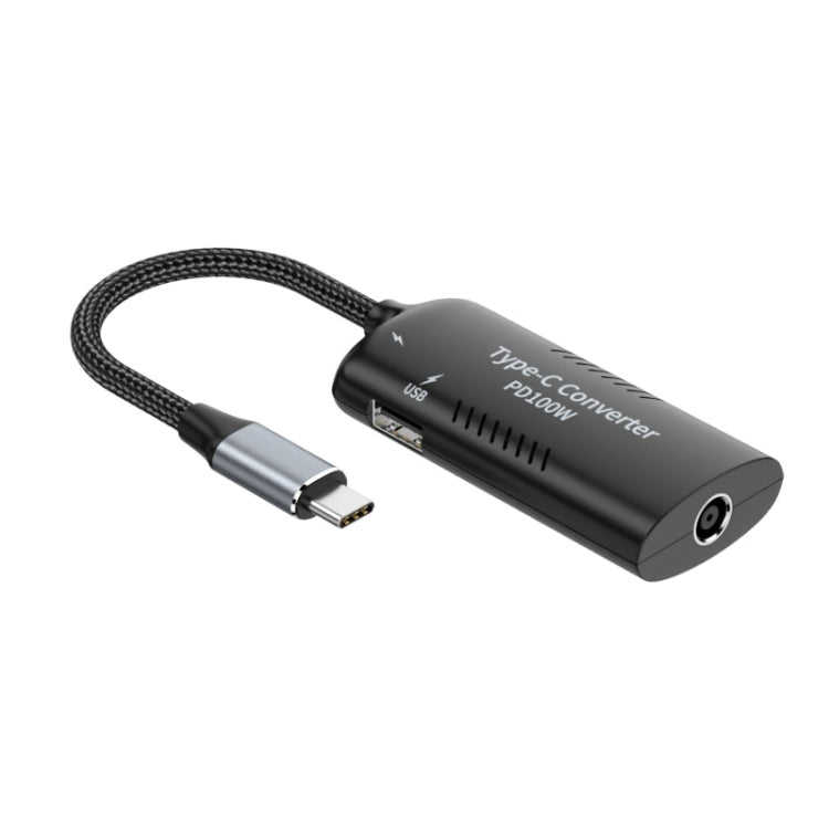 + Type-C + USB Female to Type-C Multifunction Apapter, DC5521 / 5525, DC7406, DC7909, Square Port – TPU DC7909