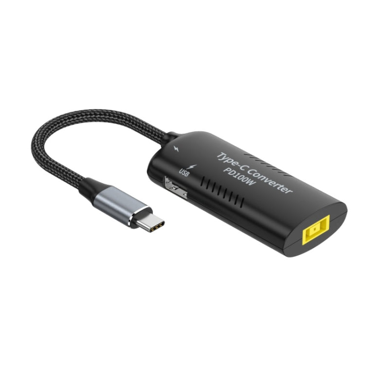 + Type-C + USB Female to Type-C Multifunction Apapter, DC5521 / 5525, DC7406, DC7909, Square Port – TPU Square Port
