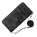 Crossbody Football Texture Magnetic PU Phone Case – Wear-resistant, Lanyard, Magnetic, For iPhone 14 Plus, For iPhone 14 Pro, For iPhone 14 Pro Max, For iPhone SE 2022/SE 2020/8/7