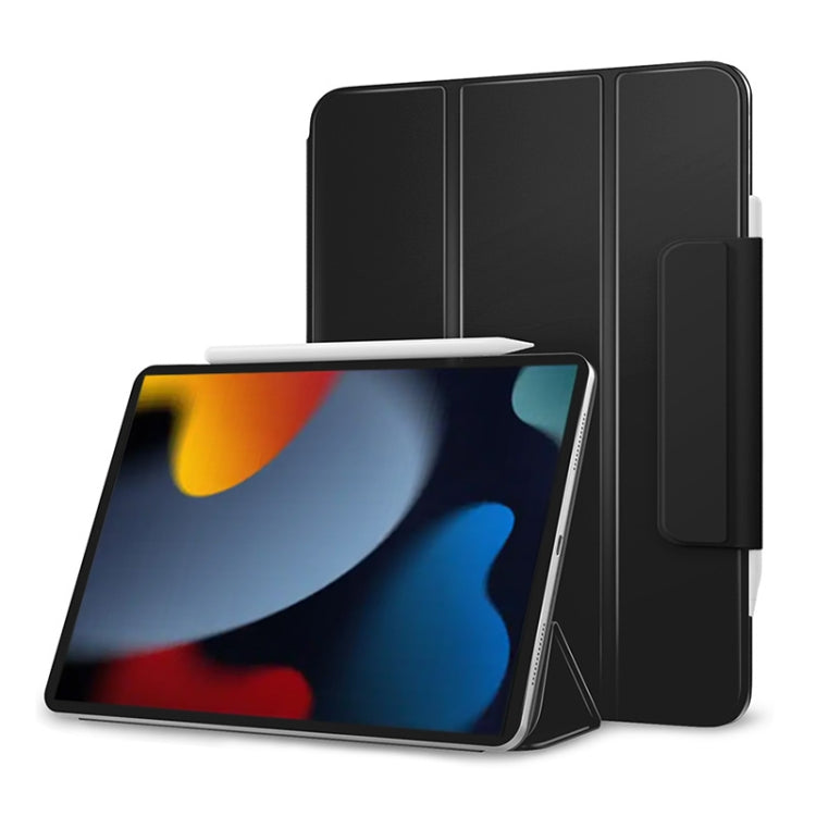 3-fold Double-sided Clip Buckle Magnetic Smart Tablet Case – Magnetic, Leather, For iPad mini 6 / mini 2024, For iPad 10th Gen 10.9 2022 For iPad 10th Gen 10.9 2022