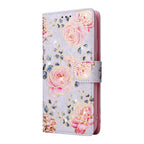 Bronzing Painting RFID Leather Case, For iPhone 14, For iPhone 14 Plus, For iPhone 14 Pro, For iPhone 14 Pro Max