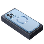 Nebula Series MagSafe Phone Case, For iPhone 14, For iPhone 14 Plus, For iPhone 14 Pro, For iPhone 14 Pro Max For iPhone 14 Sierra Blue