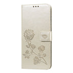 Rose Embossed Horizontal Flip PU Leather Case with Holder & Card Slots & Wallet, For Galaxy S20 Ultra, For Galaxy A51, For Galaxy A71, For Xiaomi Mi A3