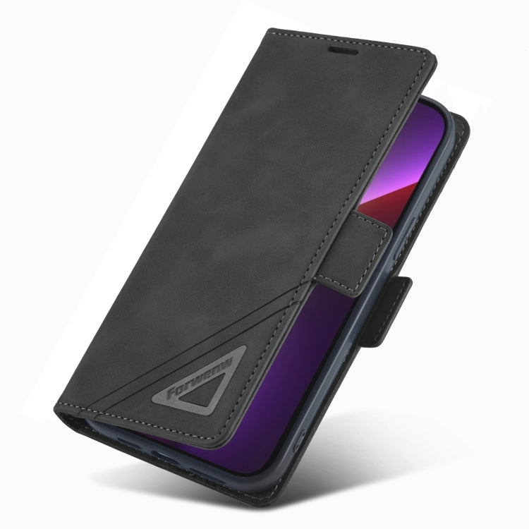 Forwenw Dual-side Buckle Leather Phone Case, For iPhone 14, For iPhone 14 Plus, For iPhone 14 Pro, For iPhone 14 Pro Max, For iPhone 13 mini, For iPhone 13, For iPhone 13 Pro, For iPhone 13 Pro Max