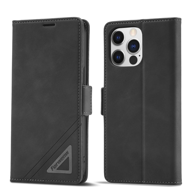 Forwenw Dual-side Buckle Leather Phone Case, For iPhone 14, For iPhone 14 Plus, For iPhone 14 Pro, For iPhone 14 Pro Max, For iPhone 13 mini, For iPhone 13, For iPhone 13 Pro, For iPhone 13 Pro Max