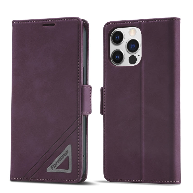 Forwenw Dual-side Buckle Leather Phone Case, For iPhone 14, For iPhone 14 Plus, For iPhone 14 Pro, For iPhone 14 Pro Max, For iPhone 13 mini, For iPhone 13, For iPhone 13 Pro, For iPhone 13 Pro Max