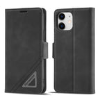 Forwenw Dual-side Buckle Leather Phone Case, For iPhone 12 mini, For iPhone 12 / 12 Pro, For iPhone 12 Pro Max, For iPhone 11, For iPhone 11 Pro, For iPhone 11 Pro Max, For iPhone X / XS, For iPhone XR For iPhone 12 mini Black