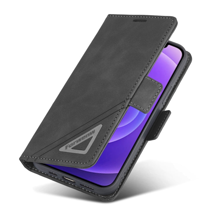 Forwenw Dual-side Buckle Leather Phone Case, For iPhone 12 mini, For iPhone 12 / 12 Pro, For iPhone 12 Pro Max, For iPhone 11, For iPhone 11 Pro, For iPhone 11 Pro Max, For iPhone X / XS, For iPhone XR