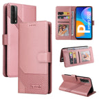GQUTROBE Skin Feel Magnetic Leather Phone Case – Wear-resistant, Magnetic, Card Slot, For Huawei P Smart 2021, For Huawei P20 Lite, For Huawei P30 Pro, For Huawei P30 Lite
