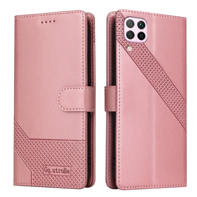 GQUTROBE Skin Feel Magnetic Leather Phone Case – Wear-resistant, Magnetic, Card Slot, For Huawei P40 Lite, For Huawei P40 Pro, For Huawei P Smart 2019, For Huawei P Smart Z