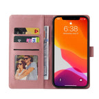 GQUTROBE Skin Feel Magnetic Leather Phone Case, For iPhone 12 Pro Max, For iPhone 12 / 12 Pro, For iPhone 12 mini, For iPhone 11 Pro Max