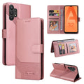 GQUTROBE Skin Feel Magnetic Leather Phone Case, For Samsung Galaxy A32 5G, For Samsung Galaxy A40, For Samsung Galaxy A41, For Samsung Galaxy A42 5G For Samsung Galaxy A32 5G Rose Gold