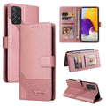 GQUTROBE Skin Feel Magnetic Leather Phone Case, For Samsung Galaxy A72 5G / 4G, For Samsung Galaxy A82 5G, For Samsung Galaxy A33 5G For Samsung Galaxy A72 5G 4G Rose Gold