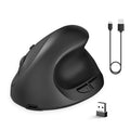 X10 2.4G Wireless Rechargeable Vertical Ergonomic Gaming Mouse, X10 Rechargeable (Black), X10 Rechargeable (Grey) – Durable Build, Easy to Use X10 Rechargeable (Black) Black