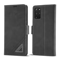 Forwenw Dual-side Buckle Leather Phone Case, For Samsung Galaxy S20, For Samsung Galaxy S20+, For Samsung Galaxy S20 Ultra, For Samsung Galaxy S21 FE 5G, For Samsung Galaxy S20 FE, For Samsung Galaxy S10, For Samsung Galaxy S10+, For Samsung Galaxy S10e For Samsung Galaxy S20 Black