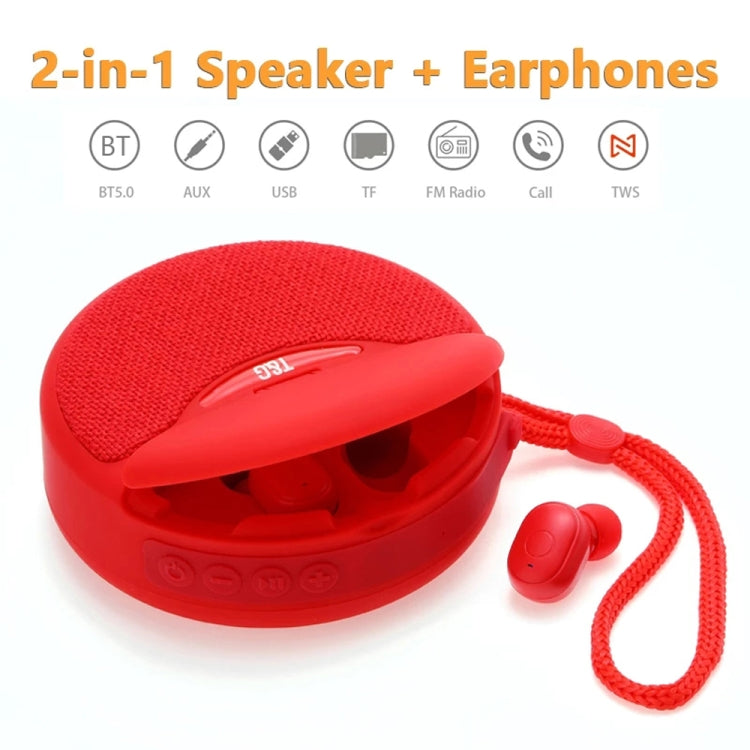 TG808 Wireless Headphones – 2 in 1 Mini Wireless Bluetooth Speaker Wireless Headphones