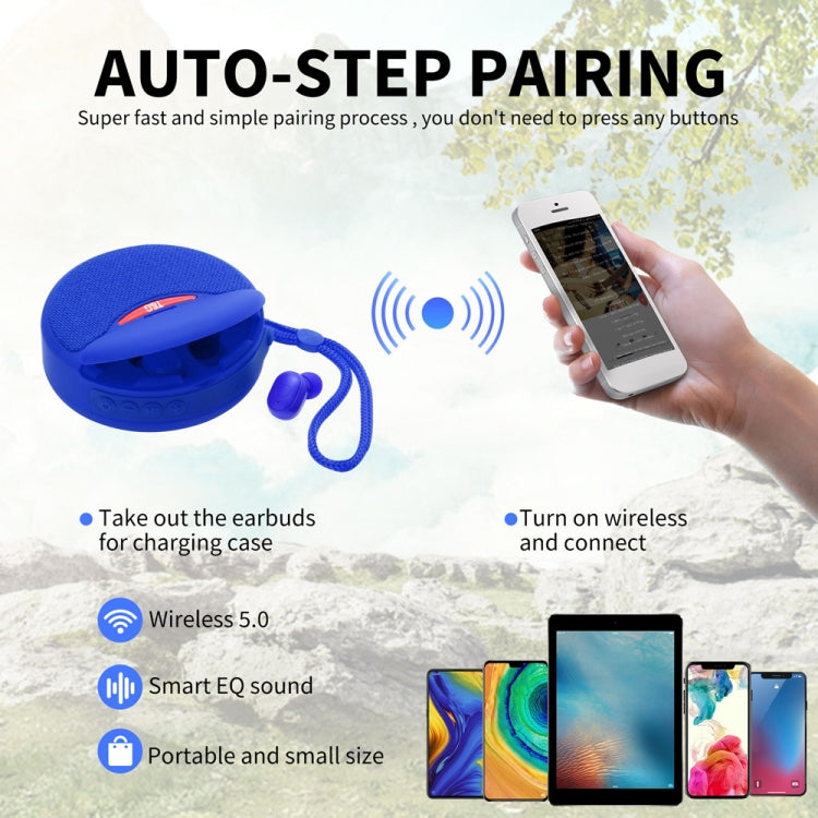 TG808 Wireless Headphones – 2 in 1 Mini Wireless Bluetooth Speaker Wireless Headphones