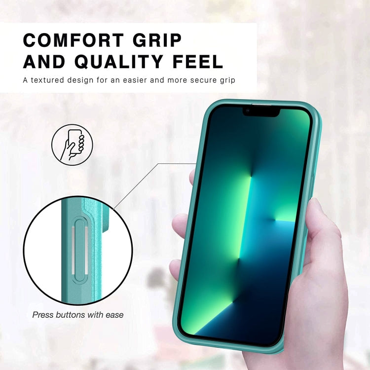 Double Solid Color Armor Phone Case, For iPhone 14, For iPhone 13, For iPhone 12 Pro Max