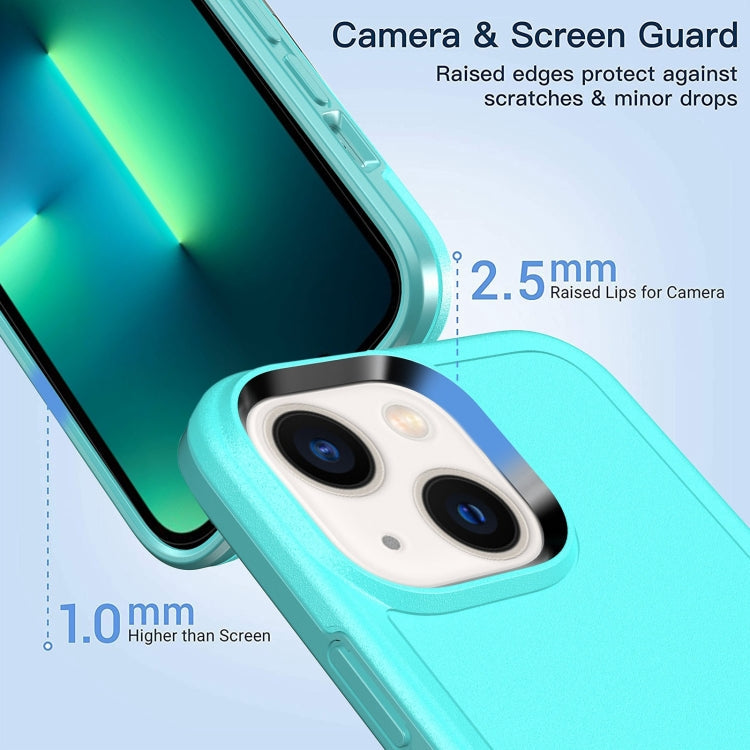 Double Solid Color Armor Phone Case, For iPhone 14, For iPhone 13, For iPhone 12 Pro Max