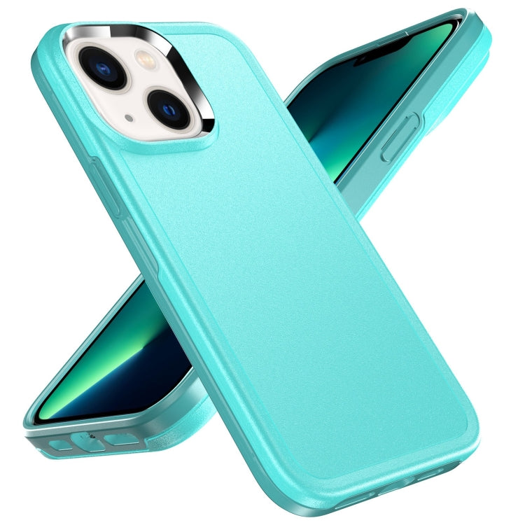 Double Solid Color Armor Phone Case, For iPhone 14, For iPhone 13, For iPhone 12 Pro Max