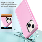 Double Solid Color Armor Phone Case, For iPhone 14 Plus, For iPhone 12 Pro, For iPhone 14 Pro Max, For iPhone 13 Pro Max, For iPhone 14 Pro, For iPhone 13 Pro