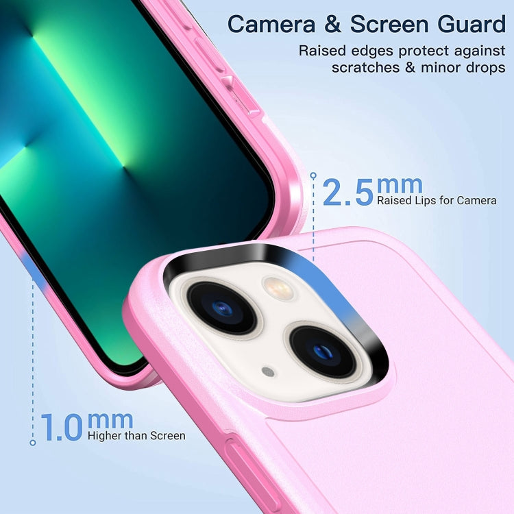 Double Solid Color Armor Phone Case, For iPhone 14 Plus, For iPhone 12 Pro, For iPhone 14 Pro Max, For iPhone 13 Pro Max, For iPhone 14 Pro, For iPhone 13 Pro