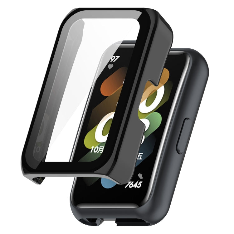 PC + Tempered Film Integrated Protective Watch Case, For Huawei Watch Fit Mini, For Xplora X5 Play Children Watch For Huawei Watch Fit Mini Black