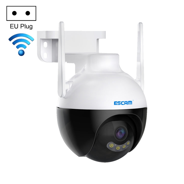 ESCAM QF300 3MP Smart WiFi IP Camera Support AI Humanoid Detection/Auto Tracking/Cloud Storage/Two-way Voice Night Vision, US Plug, UK Plug, AU Plug, EU Plug – Waterproof EU Plug