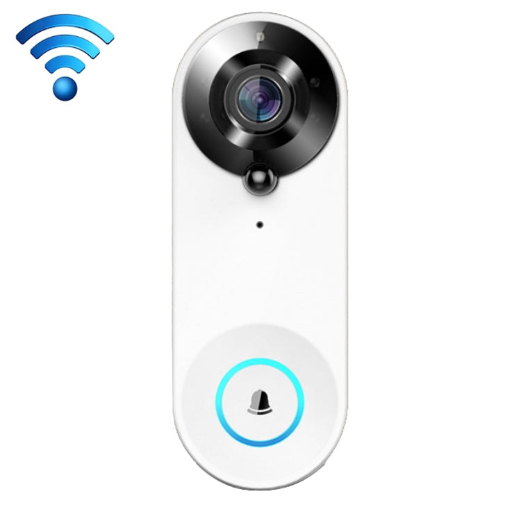 W3 150 Degree Wide Angle 1080P Smart Doorbell Set – Durable Build, Easy to Use White