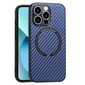 Carbon Fiber Texture MagSafe Magnetic Phone Case – Magnetic, For iPhone 13 Pro, For iPhone 13 Pro Max, For iPhone 12, For iPhone 12 Pro, For iPhone 12 Pro Max For iPhone 13 Pro Blue