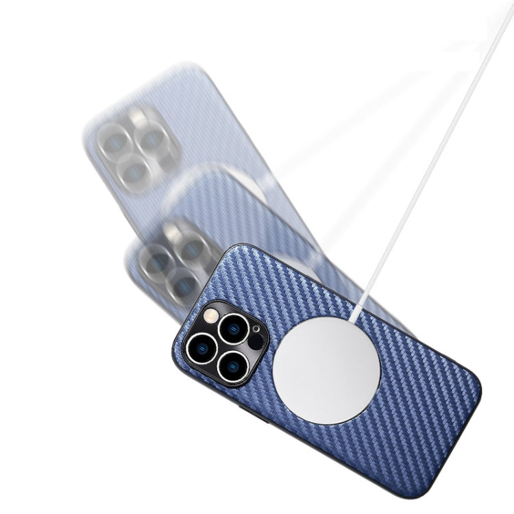 Carbon Fiber Texture MagSafe Magnetic Phone Case – Magnetic, For iPhone 13 Pro, For iPhone 13 Pro Max, For iPhone 12, For iPhone 12 Pro, For iPhone 12 Pro Max