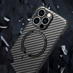 Carbon Fiber Texture MagSafe Magnetic Phone Case – Magnetic, For iPhone 13 Pro, For iPhone 13 Pro Max, For iPhone 12, For iPhone 12 Pro, For iPhone 12 Pro Max