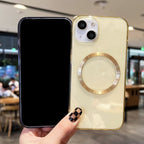 CD Texture MagSafe TPU Phone Case, For iPhone 14, For iPhone 14 Plus, For iPhone 14 Pro