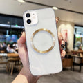CD Texture MagSafe TPU Phone Case, For iPhone 11, For iPhone 11 Pro, For iPhone 11 Pro Max For iPhone 11 Transparent