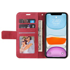 GQUTROBE Right Angle Leather Phone Case, For iPhone 11 Pro, For iPhone 11 Pro Max, For iPhone X / XS, For iPhone XR