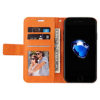 GQUTROBE Right Angle Leather Phone Case, For iPhone 7 / 8 / SE 2020 / SE 2022