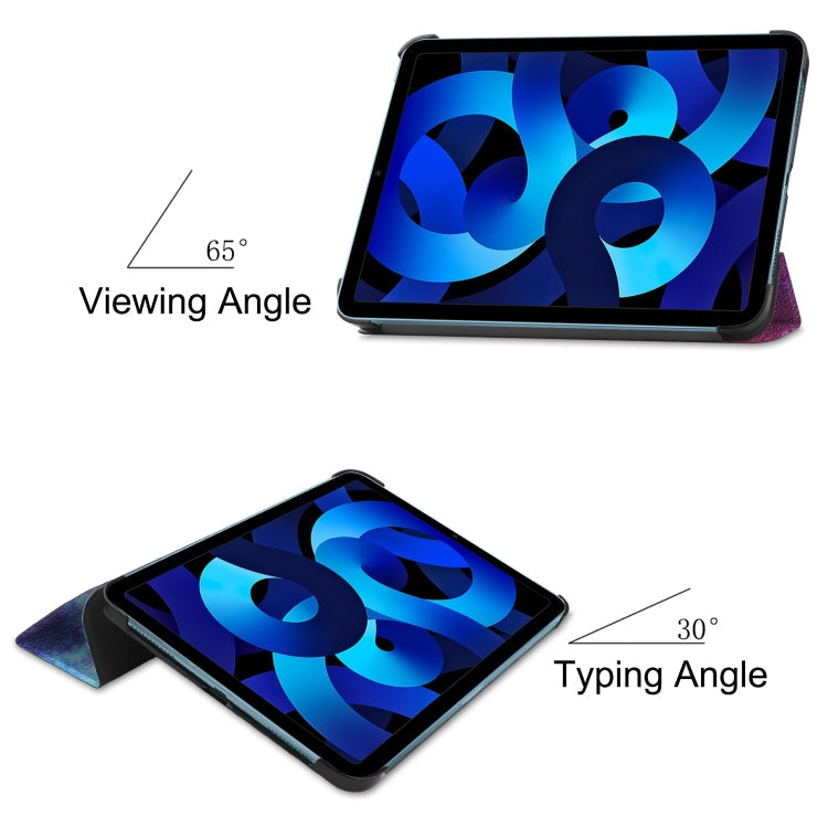 Custer Painted Leather Tablet Case with Holder, For iPad 2025 / 2022