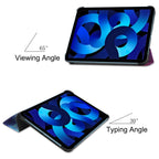 Custer Painted Leather Tablet Case with Holder, For iPad 2025 / 2022