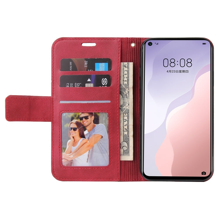 GQUTROBE Right Angle Leather Phone Case – Wear-resistant, Card Slot, Kickstand, For Huawei nova 7 SE, For Huawei Mate 40, For Huawei Mate 40 Lite, For Huawei Mate 40 Pro