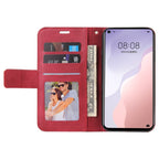 GQUTROBE Right Angle Leather Phone Case – Wear-resistant, Card Slot, Kickstand, For Huawei nova 7 SE, For Huawei Mate 40, For Huawei Mate 40 Lite, For Huawei Mate 40 Pro