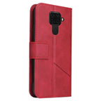 GQUTROBE Right Angle Leather Phone Case – Wear-resistant, Card Slot, Kickstand, For Huawei Mate 30 Lite, For Huawei Mate 30 Pro, For Huawei Mate 20 Pro, For Huawei P30