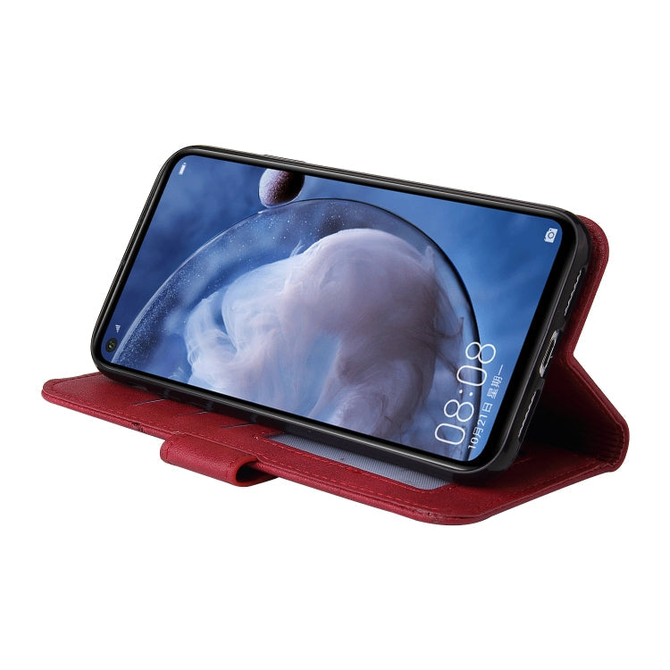 GQUTROBE Right Angle Leather Phone Case – Wear-resistant, Card Slot, Kickstand, For Huawei Mate 30 Lite, For Huawei Mate 30 Pro, For Huawei Mate 20 Pro, For Huawei P30