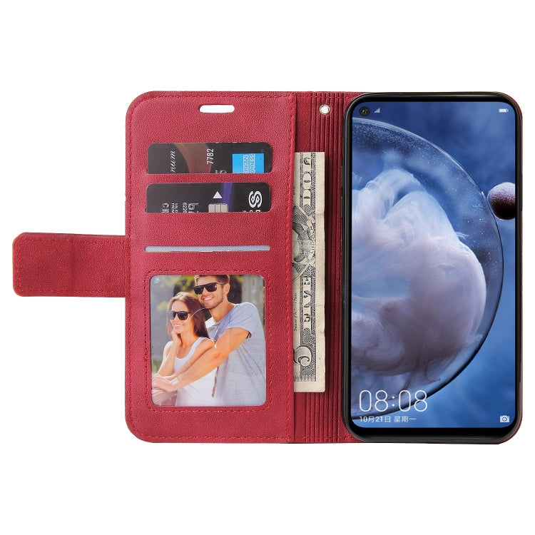 GQUTROBE Right Angle Leather Phone Case – Wear-resistant, Card Slot, Kickstand, For Huawei Mate 30 Lite, For Huawei Mate 30 Pro, For Huawei Mate 20 Pro, For Huawei P30