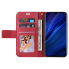 GQUTROBE Right Angle Leather Phone Case – Wear-resistant, Card Slot, Kickstand, For Huawei P30 Pro, For Huawei P20 Lite, For Huawei P20 Pro, For Huawei Y7p