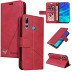 GQUTROBE Right Angle Leather Phone Case – Wear-resistant, Card Slot, Kickstand, For Huawei Y6p, For Huawei Y5p / Honor 9S, For Huawei P Smart Z, For Honor 10 Lite