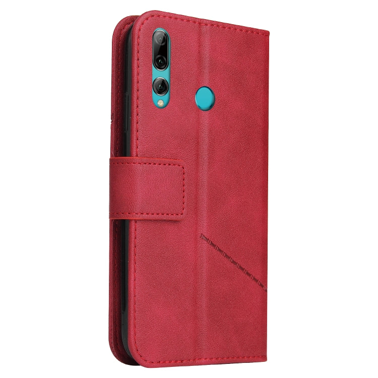 GQUTROBE Right Angle Leather Phone Case – Wear-resistant, Card Slot, Kickstand, For Huawei Y6p, For Huawei Y5p / Honor 9S, For Huawei P Smart Z, For Honor 10 Lite