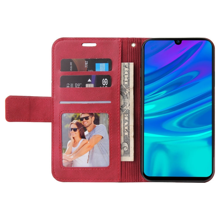 GQUTROBE Right Angle Leather Phone Case – Wear-resistant, Card Slot, Kickstand, For Huawei Y6p, For Huawei Y5p / Honor 9S, For Huawei P Smart Z, For Honor 10 Lite